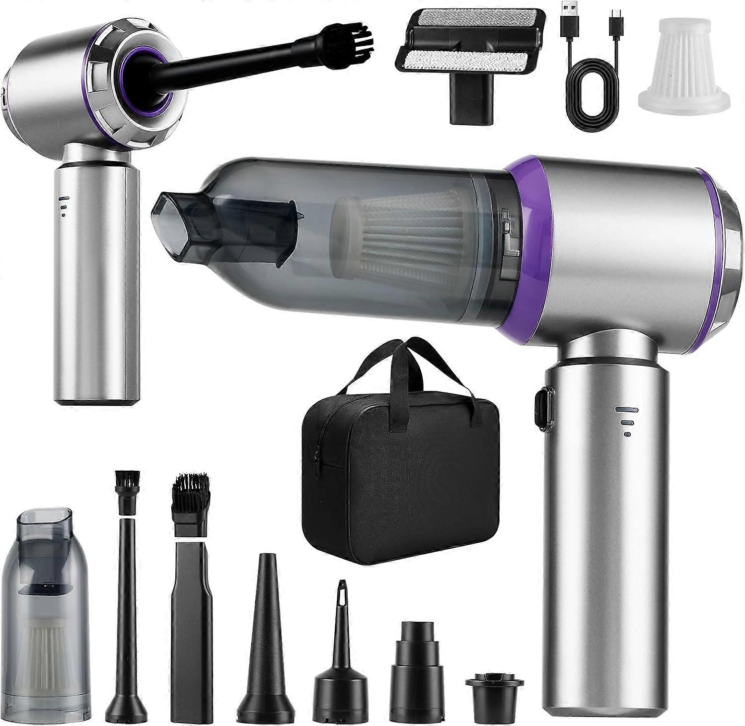 Cordless Car Vacuum Cleaner, 21000PA High Power, 4-in-1 Multi-Function