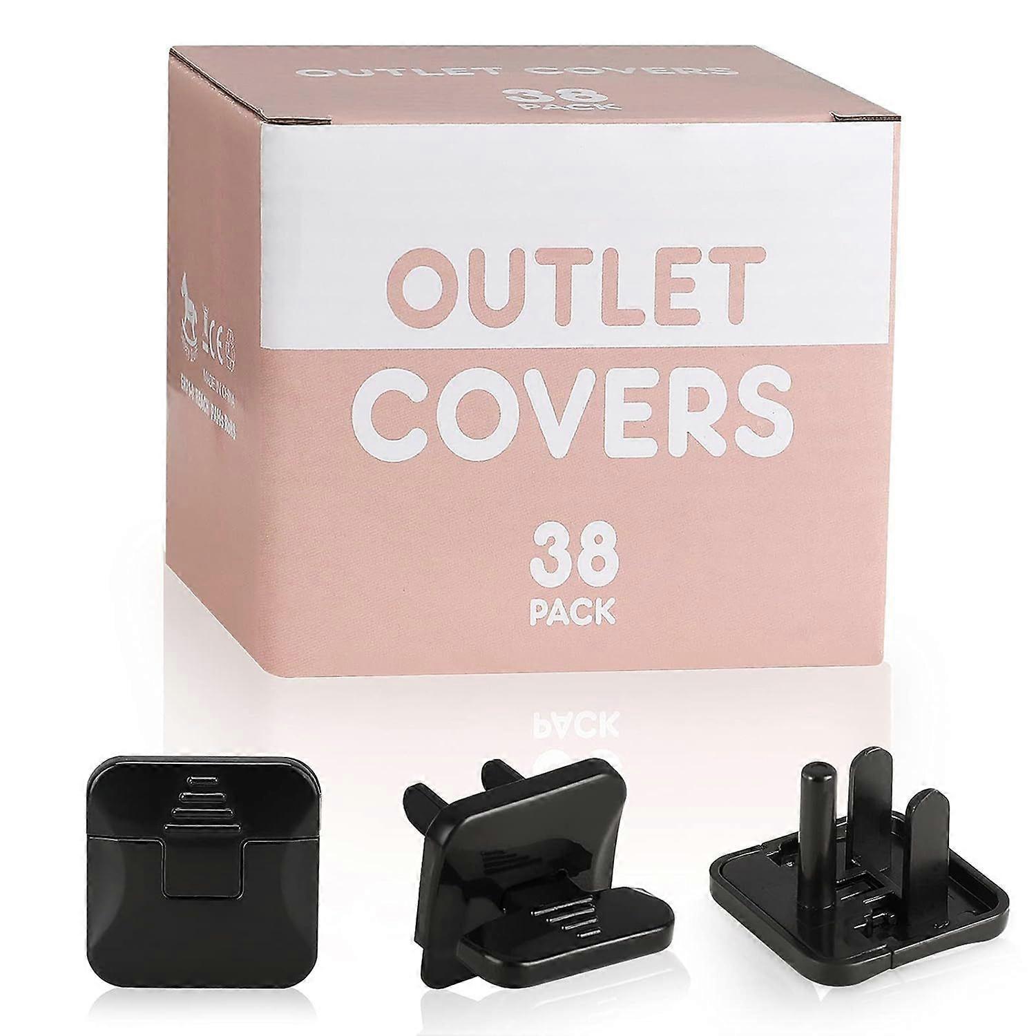 Outlet Covers 38pack Child Proof Electrical Protector Safety Improved Baby