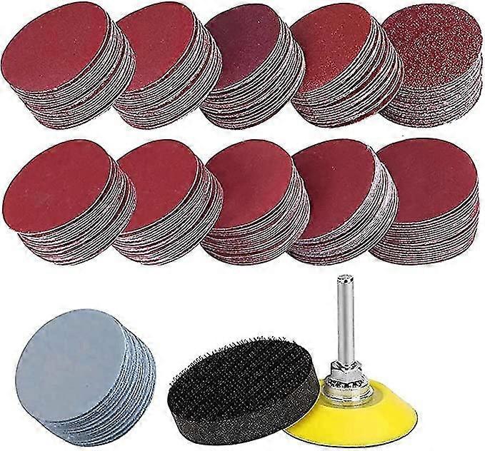 200 Pcs Sanding Disc Pad Set Sanding Discs For Rotary Tool