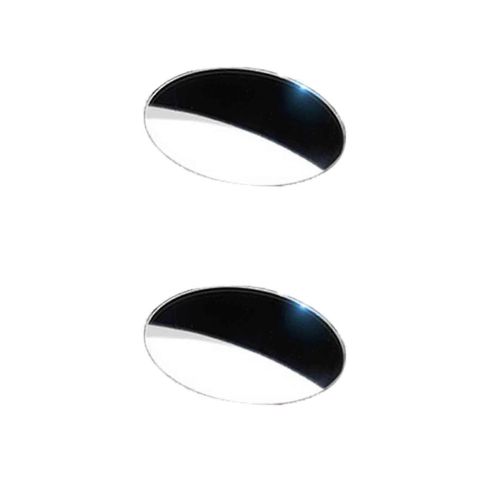 2Pcs/Set Rear View Mirror High Clarity Wide Angle Mini 360 Degree Rear View Convex Mirror for Car