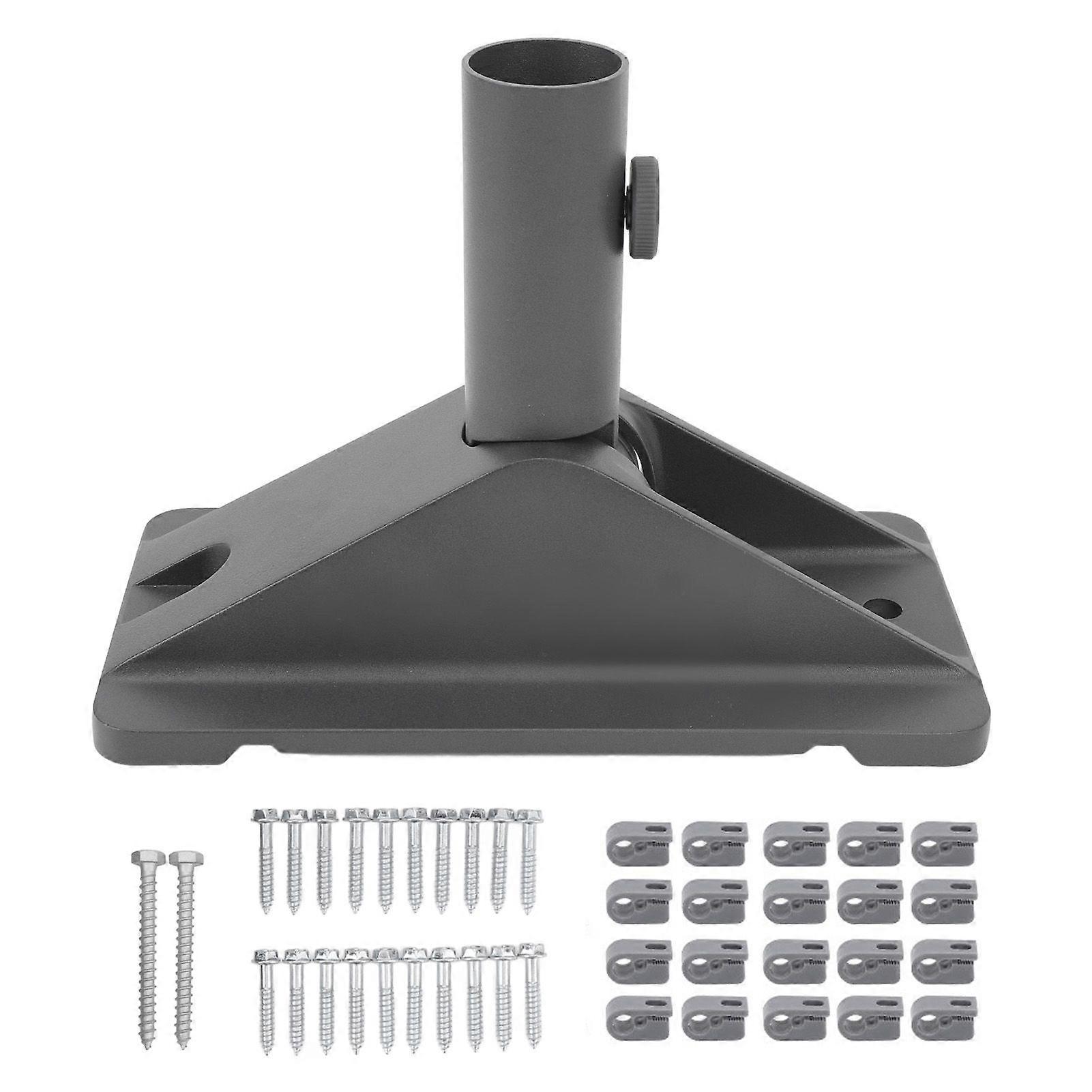Antenna Roof Pipe Adapter Mount Enhance Signal Reception 90 Deg Adjustable Aluminum Alloy Windproof for Yachts RVs Trailers MK7805