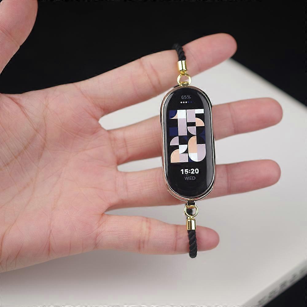 Mibbs Milan Cord Bracelet Watch Band For Xiaomi Mi Band 8 / 9 / 9 NFC