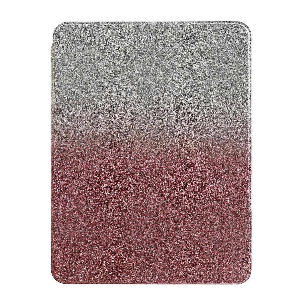 Gradient Glitter Magnetic Split Leather Tablet Case