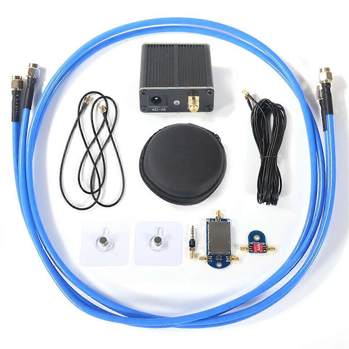 Active Small Magnetic Loop Antenna Wideband 50K-500MHz Shortwave Radio Active Loop Antenna HF AM FM