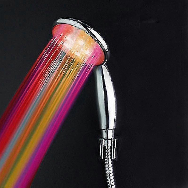 Led Shower Head, High Pressure Shower Head With 7 Color Led Lights In Rain Modes Save 40% Water