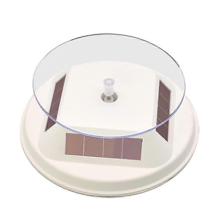 12cm Solar Rotating Display Stand Props Turntable