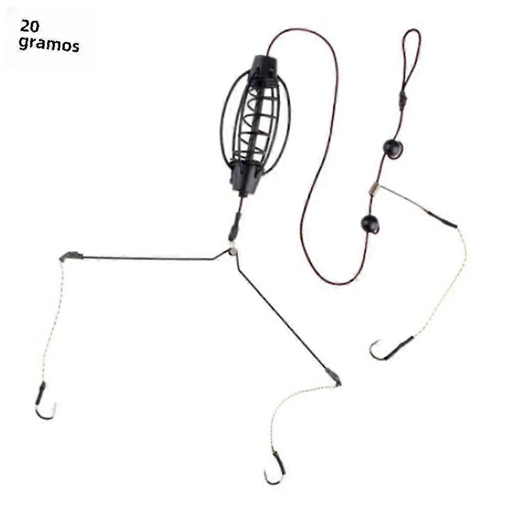 Carp Fishing Lure Box Set With Hooks And Inline Drag Fishing Feeder Set Fishing Tools
