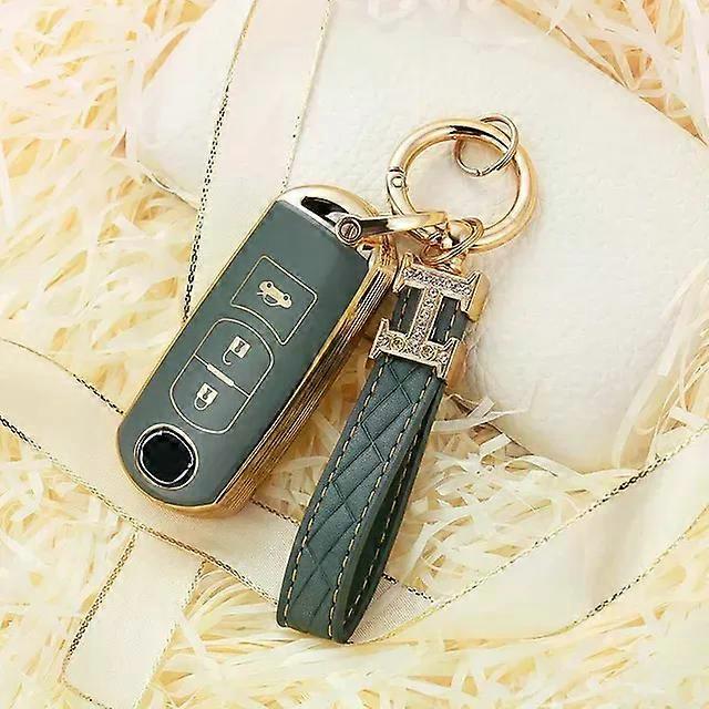 New TPU Car Remote Key Case Cover For Mazda 2 3 6 Atenza Axela Demio CX5 CX3 CX7 CX-9 2016 2017 2018 2019 2020 Auto Keychain MXP