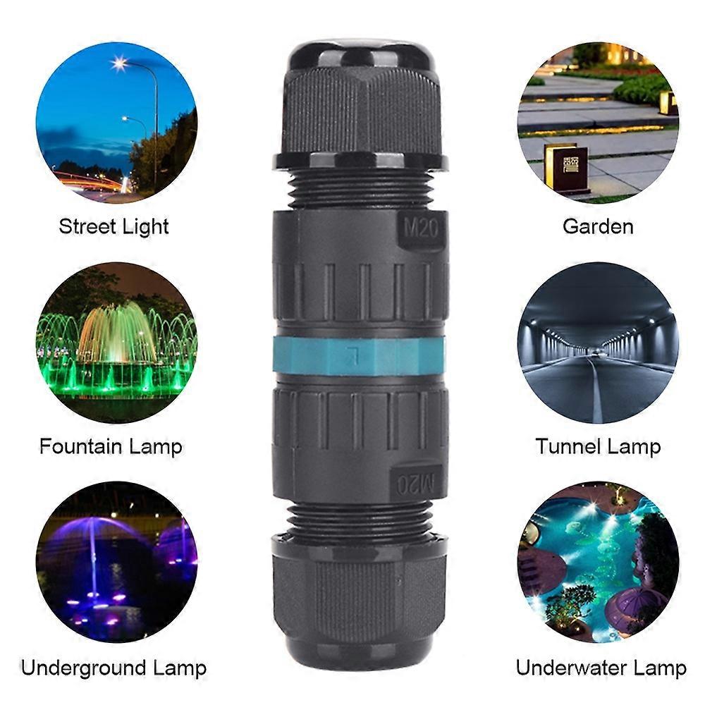 IP68 Waterproof Junction Box Quick Connection Outdoor Electrical Cable Connector External Cord Boxes