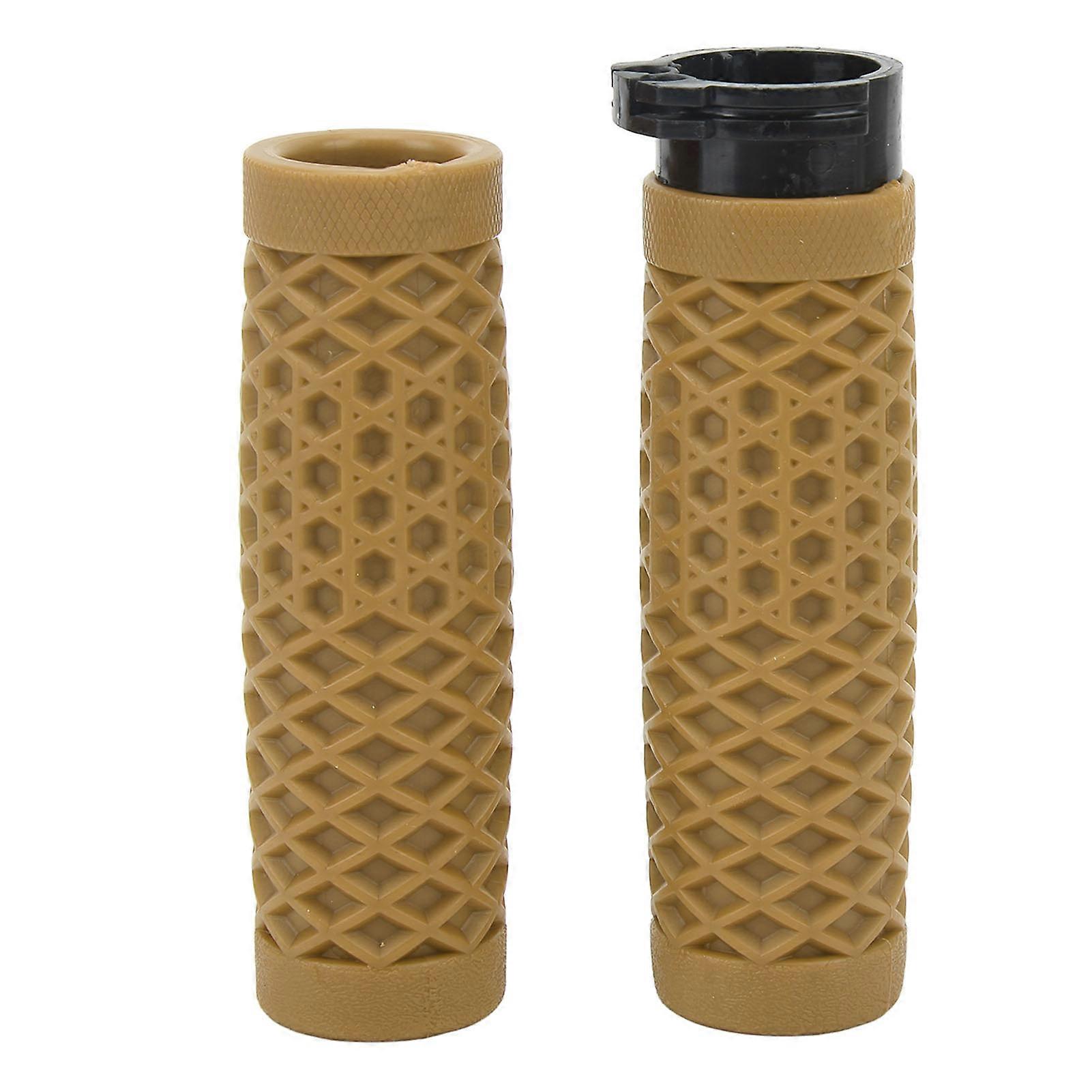 Pair of 25mm/28mm Motorcycle Handlebar Grip Left Right Universal Throttle Twist Grip Replacement for Ninja 250R ZX6R 636