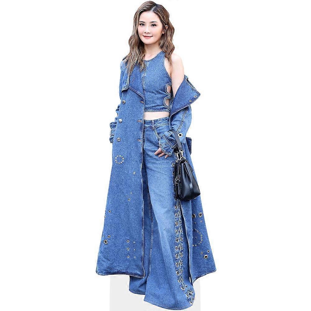 Charlene Choi Tsoek-jin (Denim) Cardboard Cutout (lifesize OR mini size). Standee. Stand Up.
