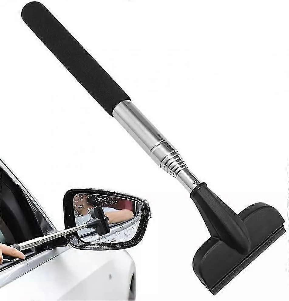 high quality Car Rearview Mirror Wiper, Retractable Auto Mirror Squeegee Cleaner, Car Window Squeegee for Rainy Foggy Weather