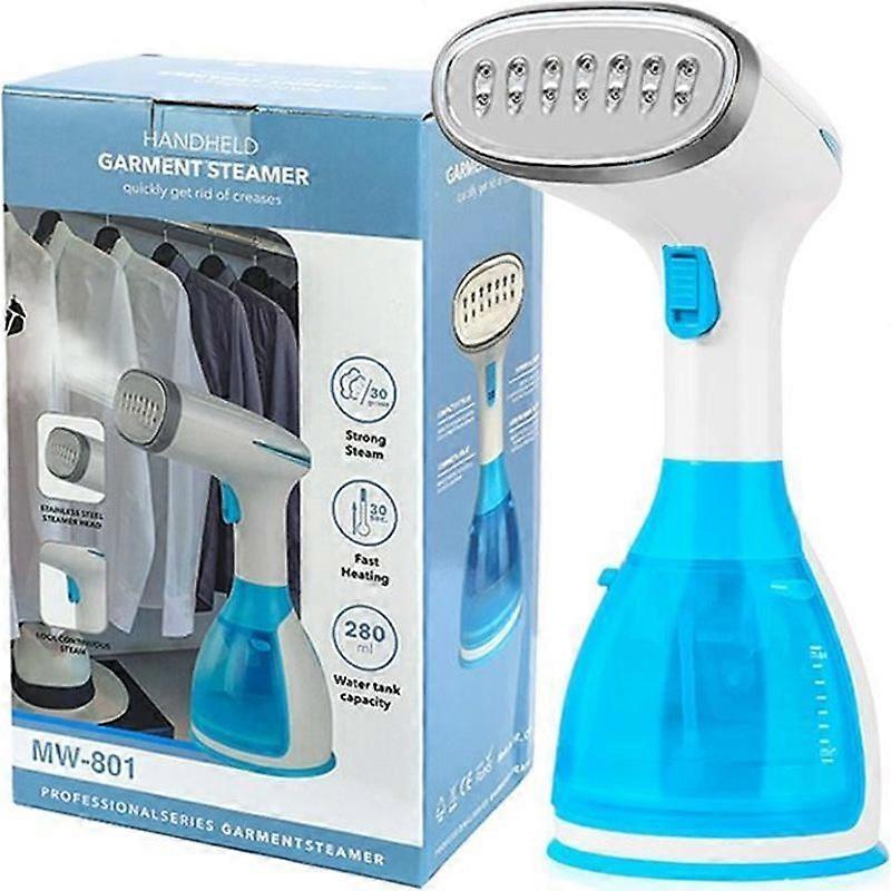 Portable Vertical Handheld Steamer280ml Steamer 1500W - 28g-min Kills Up to 999% of Bacteria 3 Accessories