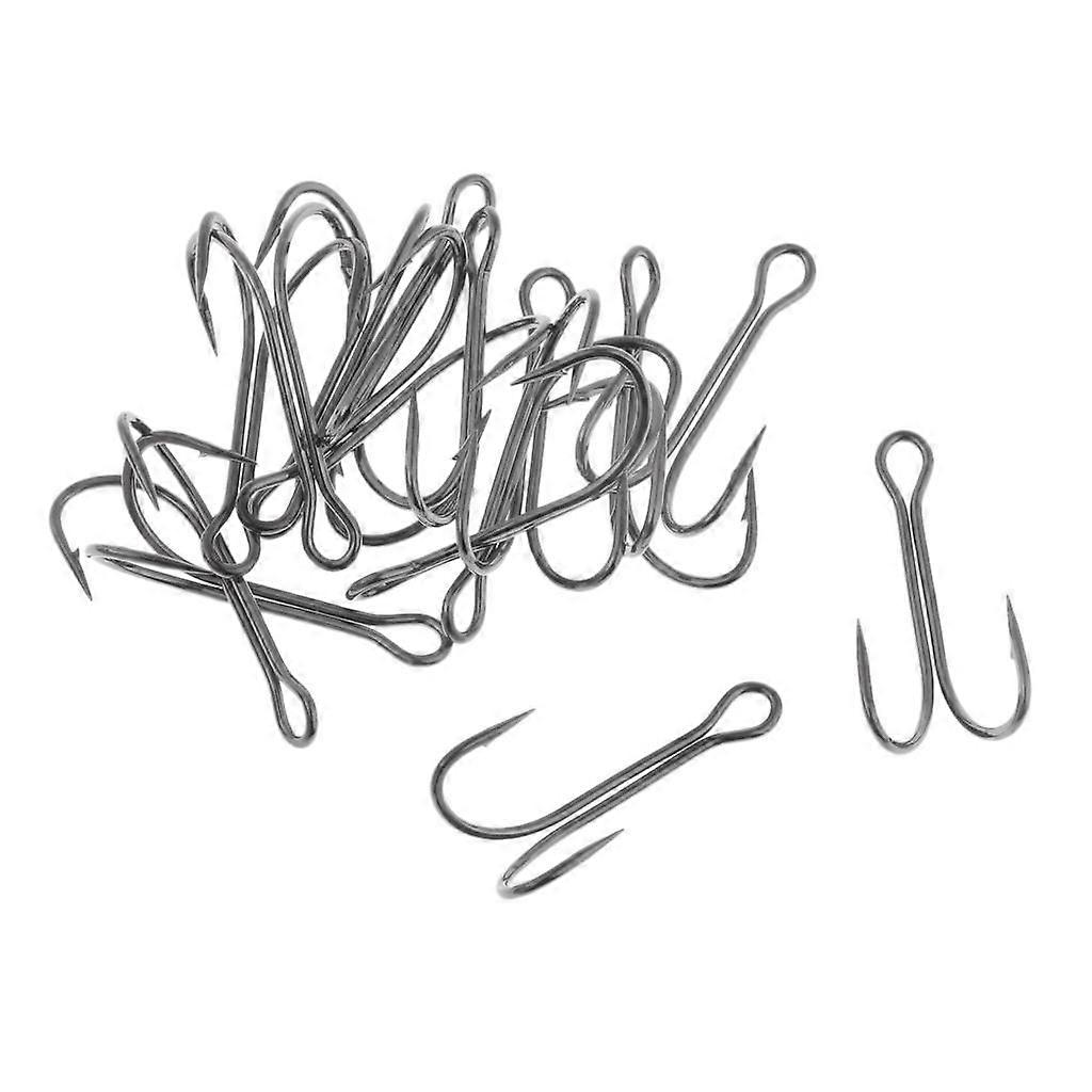 10 adet Güçlü Çift Kanca Sert Kalite Tuzlu Su Olta Kancaları Yüksek Karbonlu Çelik