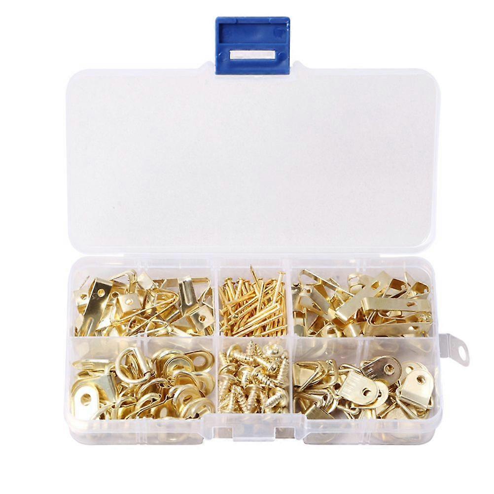 1 Set Professional Photo Frame Hook Wall Mounted Non-trace Nail Kit for Home