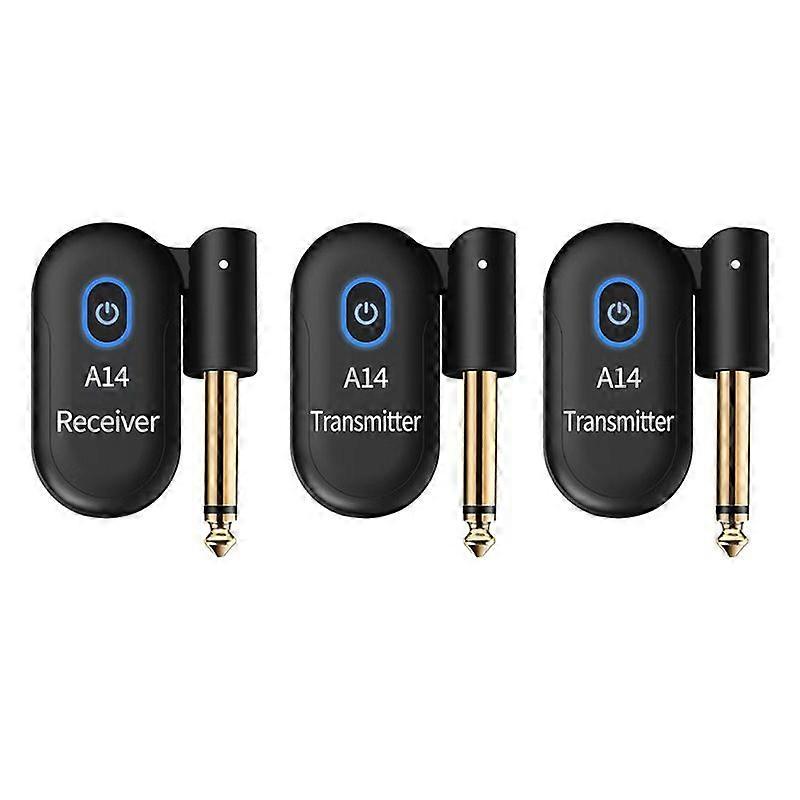 2-zu-1 A14 E-Gitarre Wireless Transmitter Wireless Transceiver Wireless Tonabnehmer Gitarre Wireless