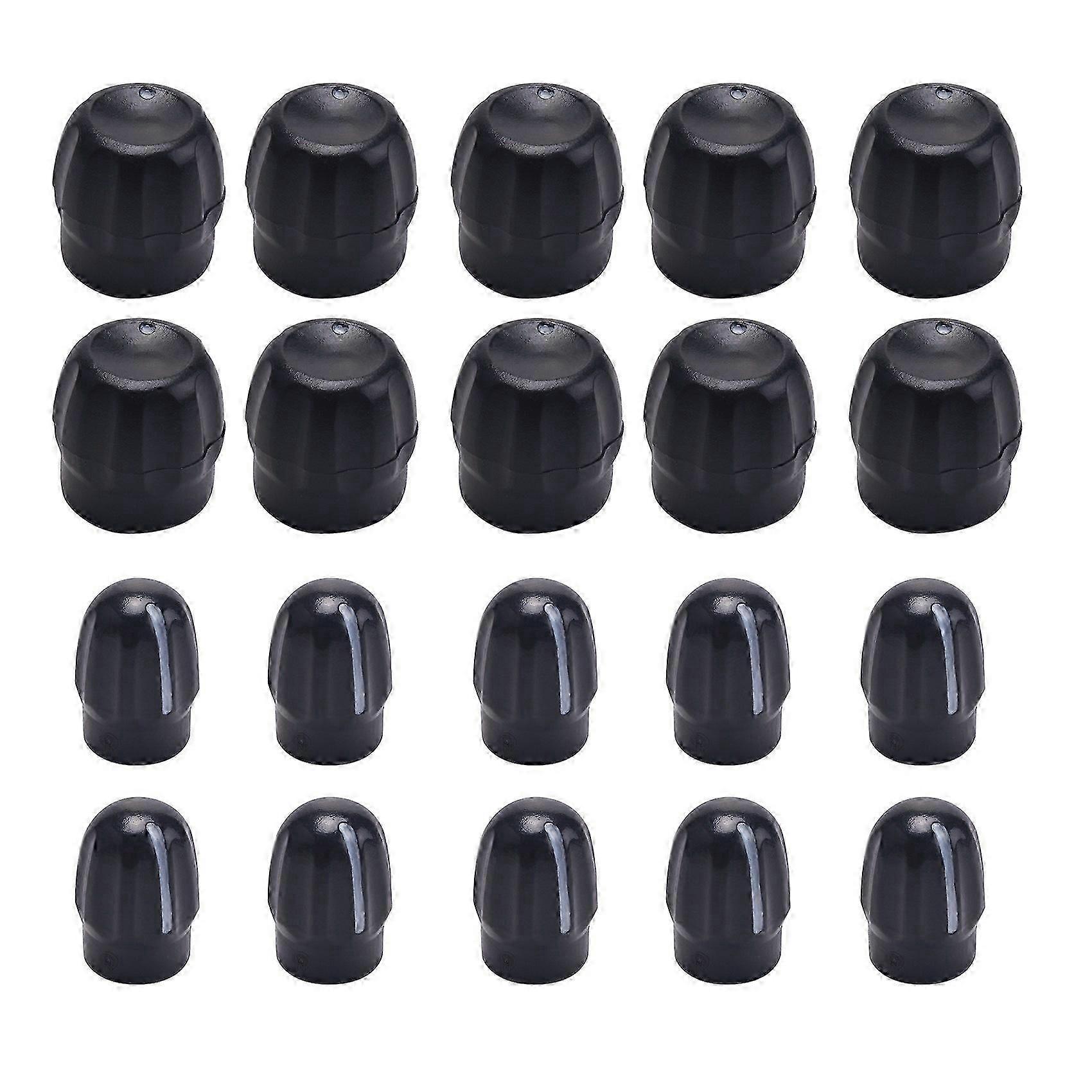 10Pairs Volume Knob + Channel Selector Knob for Two Way Radio CP040 EP350 GP328 EP450 PRO5150 GP338NEW