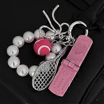 Multifunctional Keychain Dices String Miniature Phone Pendant for