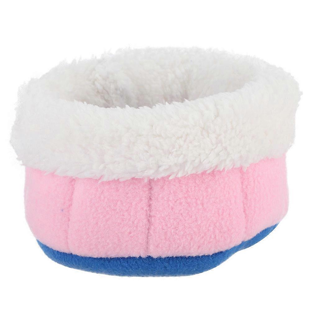 Hamster Cage Plush Warm Cotton Nest Small Pet House Bed for Dwarf Hamsters, Guinea Pigs, and Mice, Cozy and Soft Design
