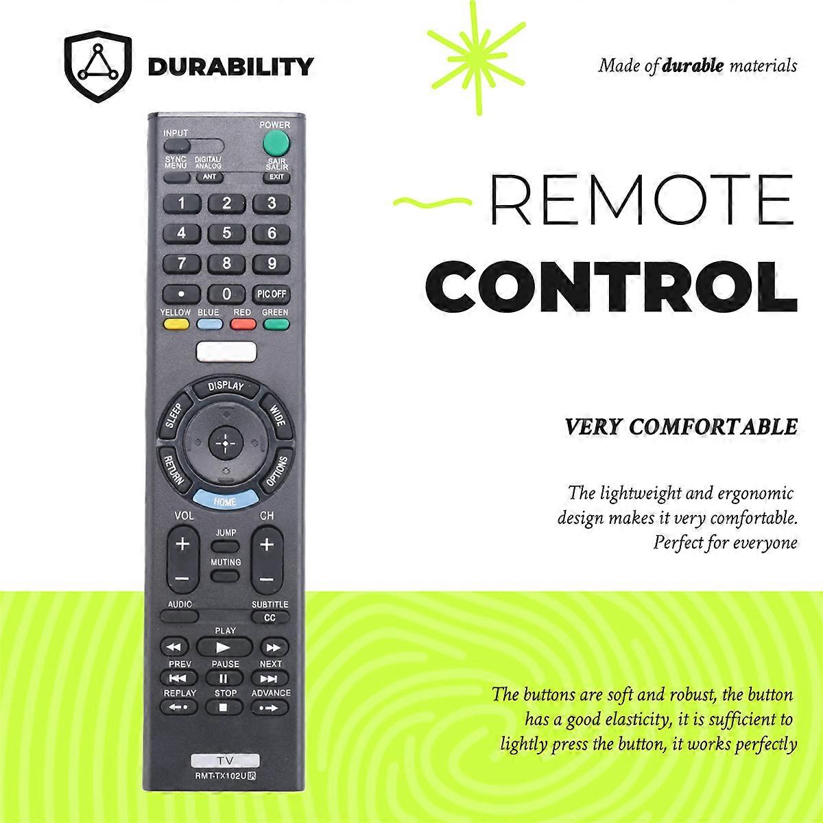 Remote Control For Sony Rmt-Tx102U For Rmt-Tx100D Rmt-Tx101J