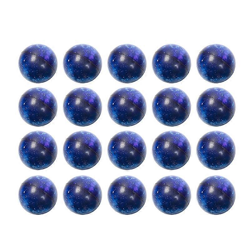20 Pack Galaxy Stress Balls,2.5 Inches Space Theme Squeeze Balls,Stress Relief Ball Squeeze Anxiety 