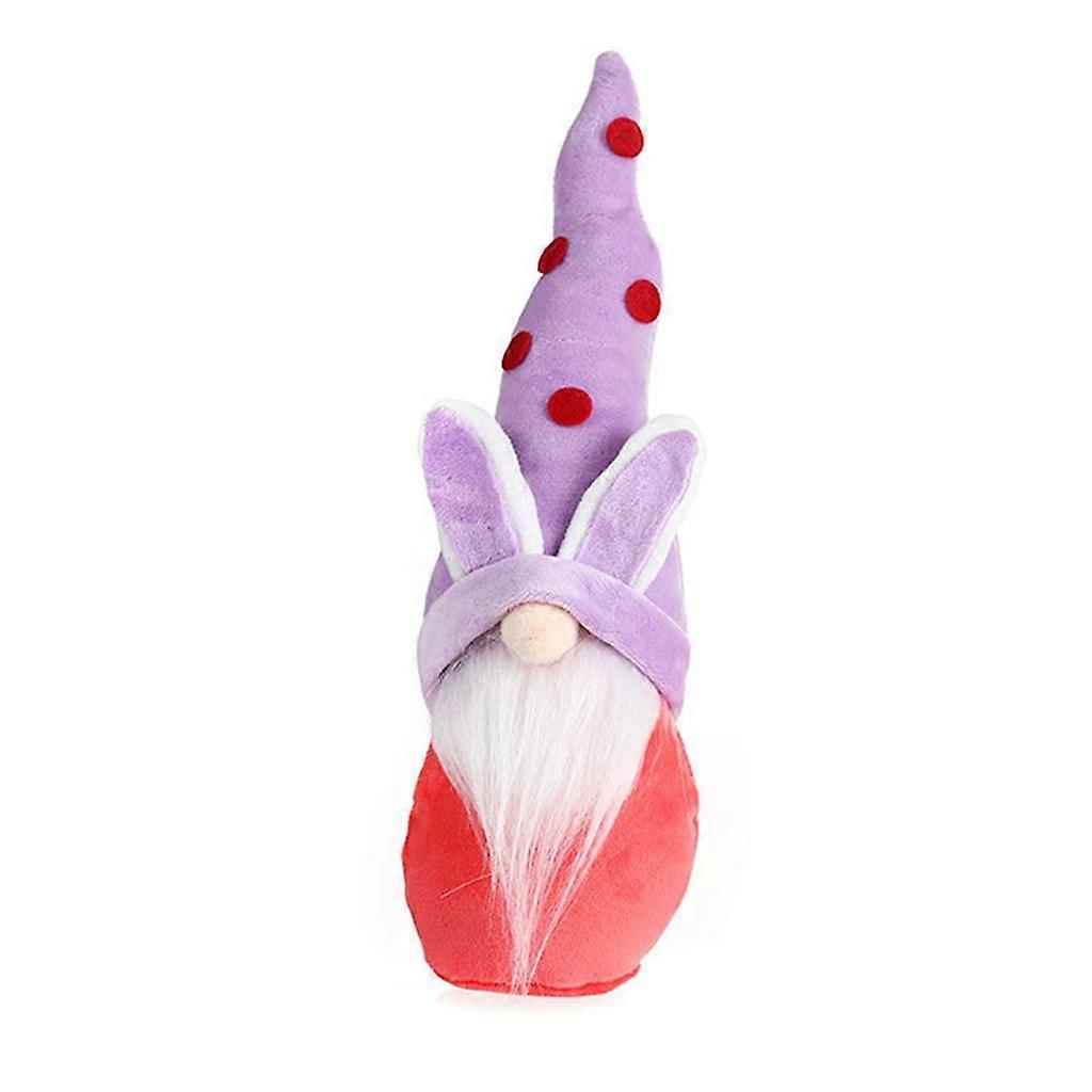 Easter Decorations Bunny Gnome Plush Faceless for Doll Spring Scandinavian Swedish Tomte Dwarf Figurines Ornament Home Table Decor