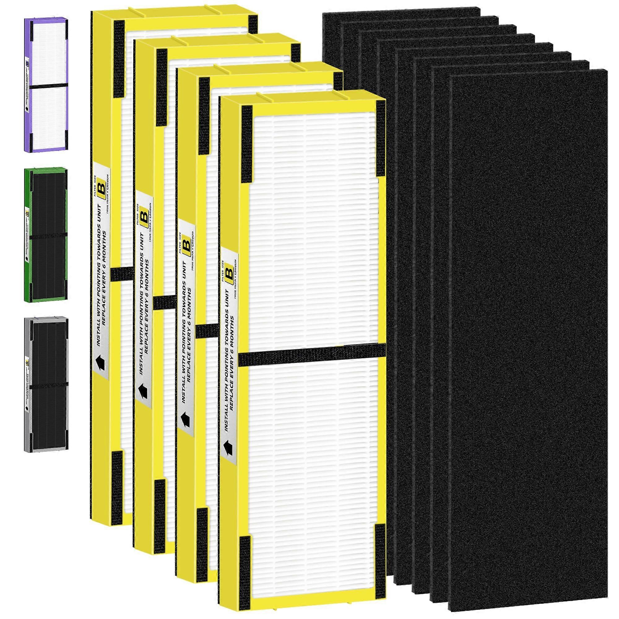 4 H13 True HEPA Filters Replacement Compatible for Air Purifiers