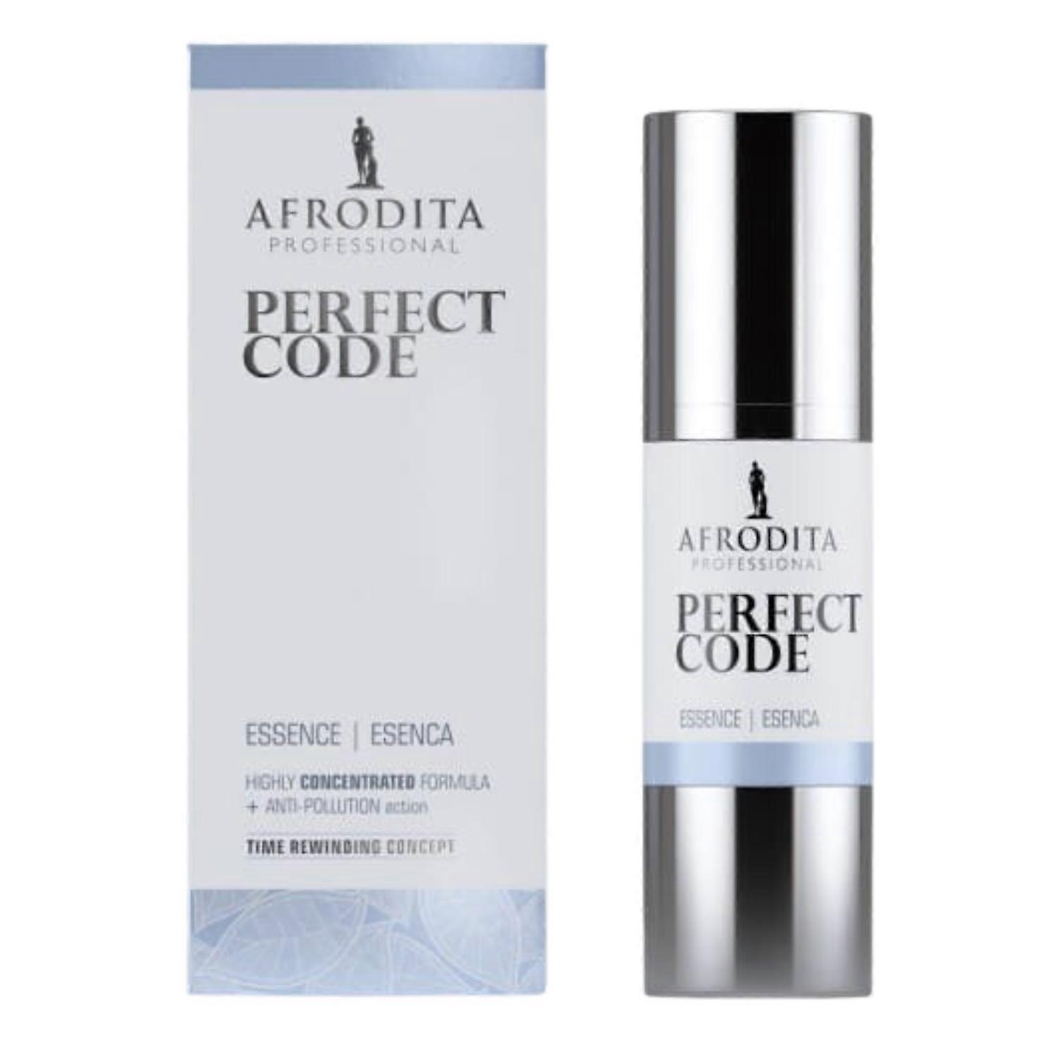 Aphrodita Perfect Code Essence on the face and eyes