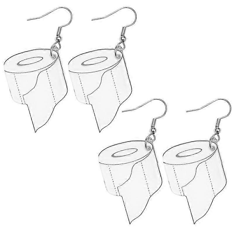 4pcs Acrylic Ear Pendant