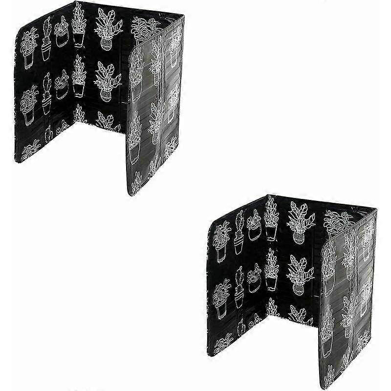 Protector contra salpicaduras de aceite, papel de aluminio, antiadherente, plegable