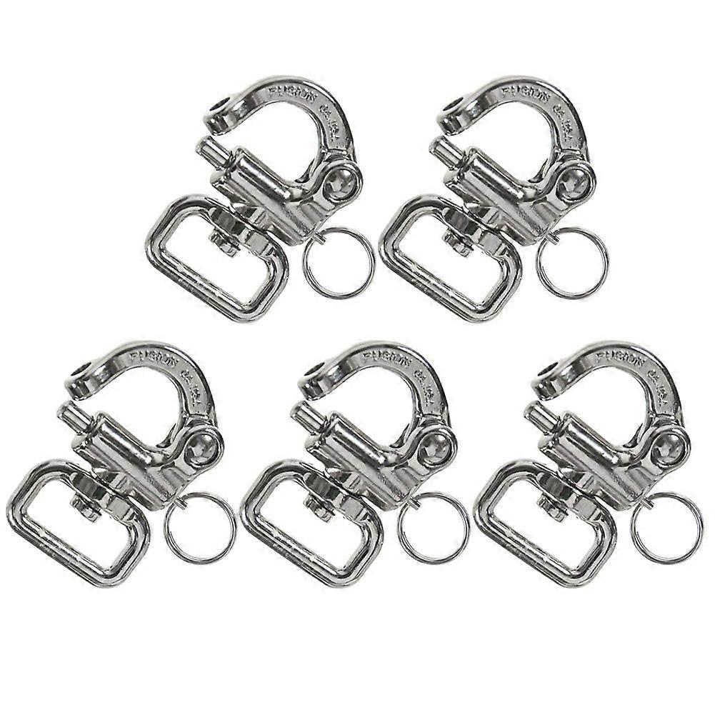 Snap Shackle 18KN (5-Pack) - ® Delta - Professional Sailing Rigging Swivel Snap Hook