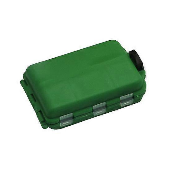 Double-sided Fishing Lure Box Detachable Baffle Portable Waterproof Heavy Duty Artificial