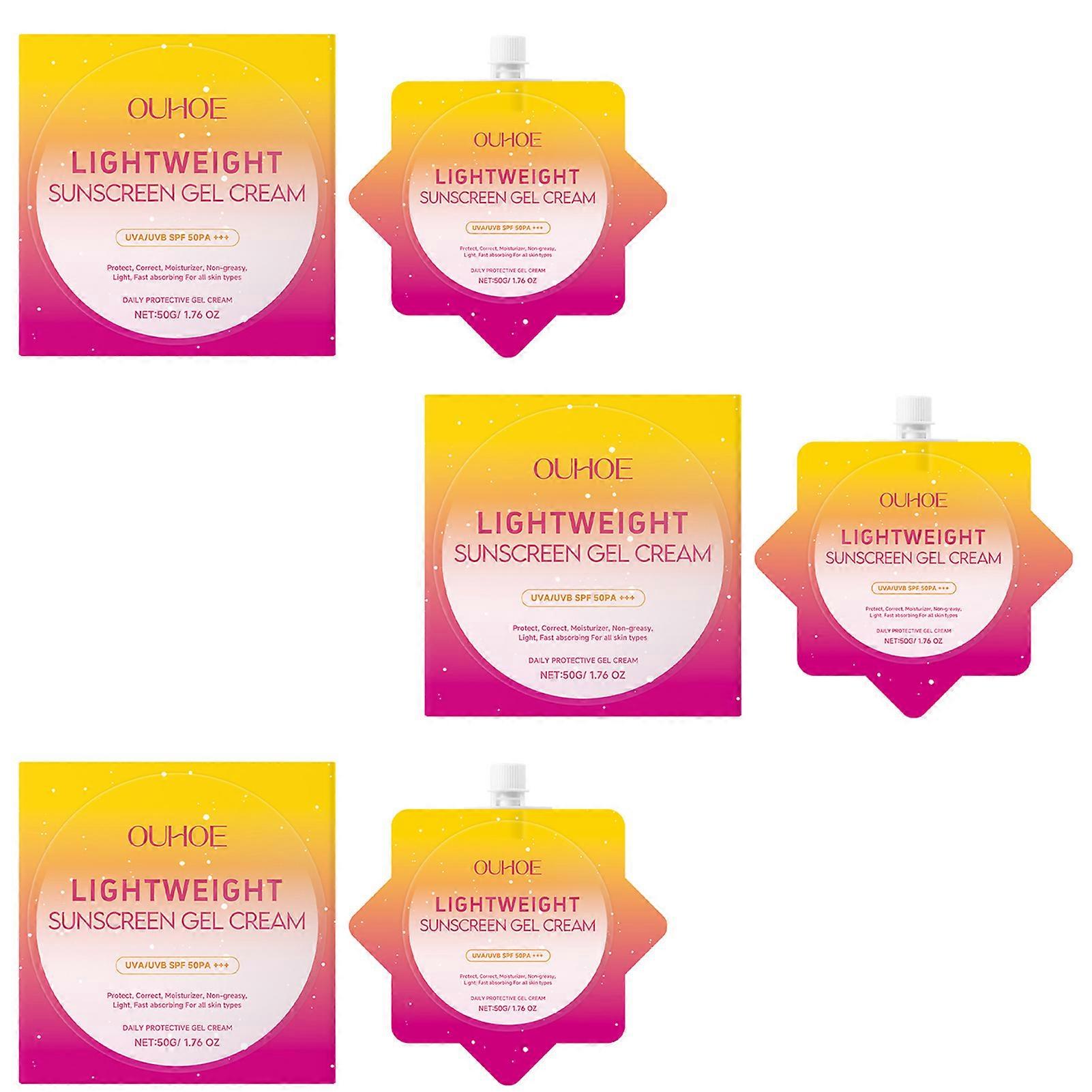 Ultra-Lightweight Airy-Fit Sunscreen SPF50 PA++++ - Broad Spectrum Face & Body Protection, Oil-Free Non-Greasy Formula