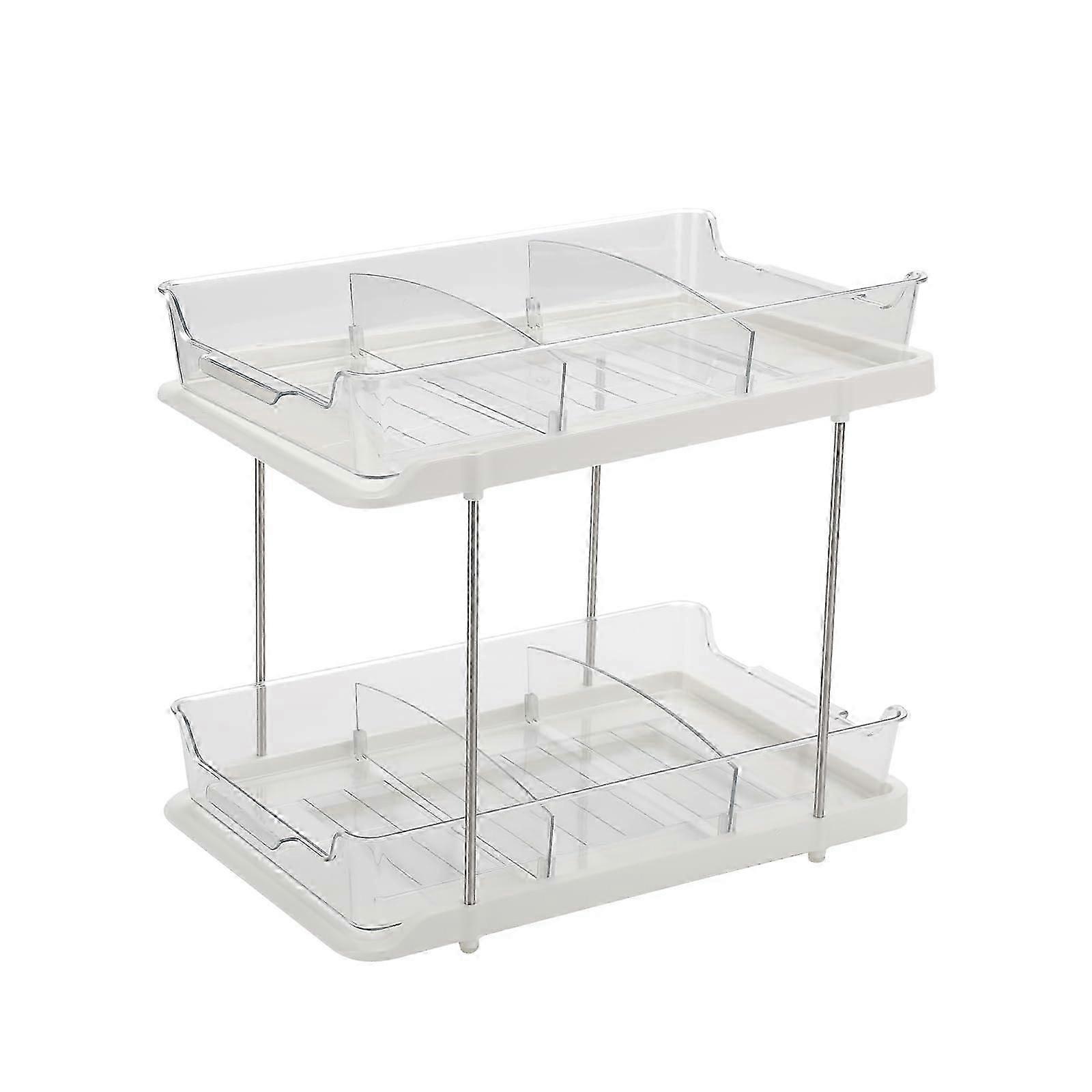 Clear Bathroom Storage Organizer for Bathroom 11inch