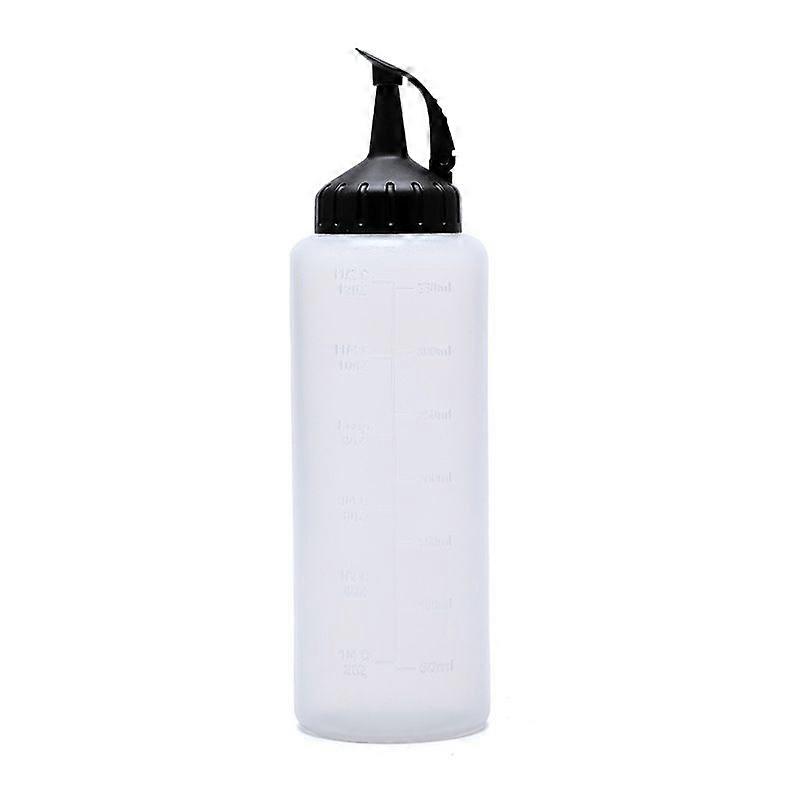 Squeeze Bottle for Decoration - Sauce Bottle - Medium Size - Clear