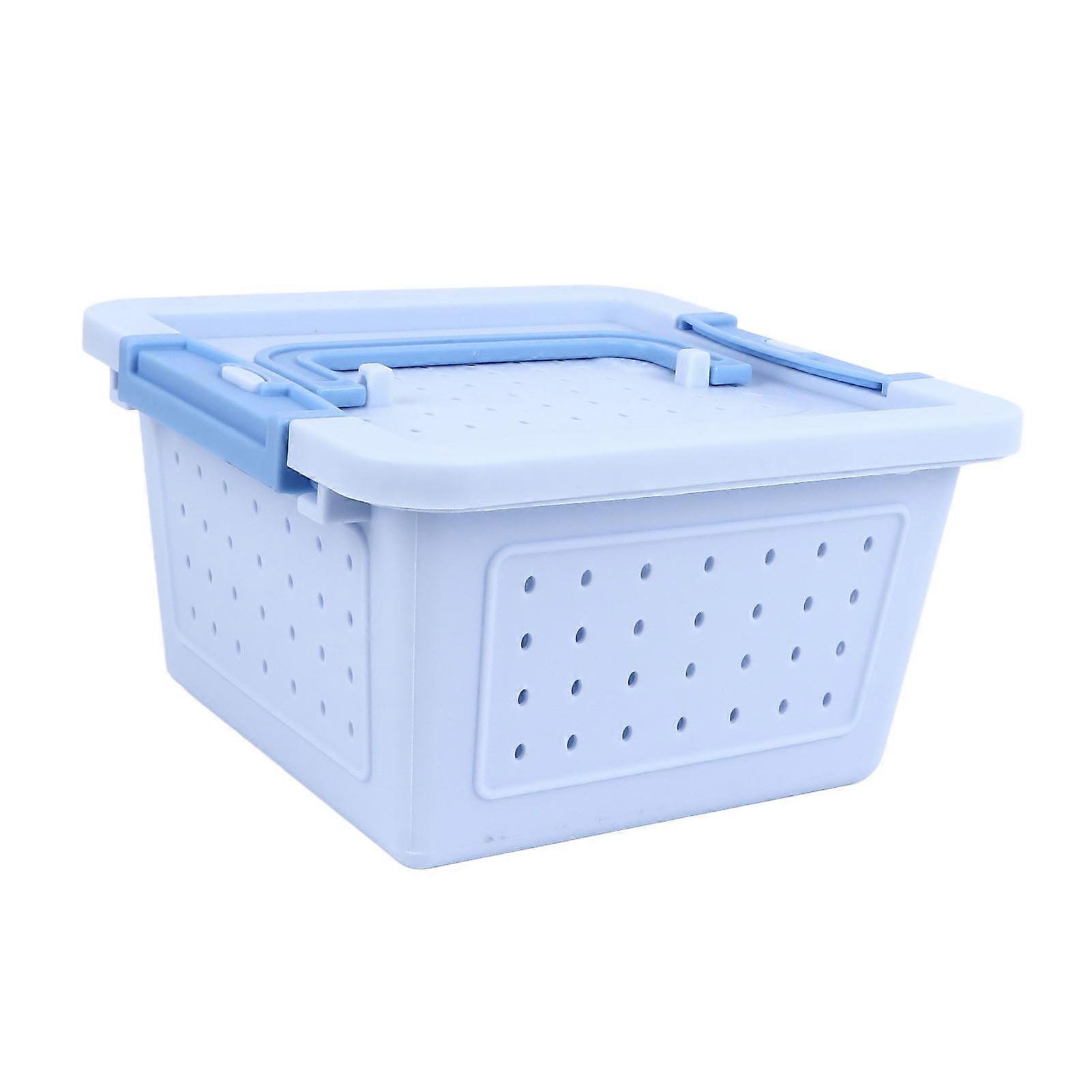 Hamster Carrier Ventilate Comfortable Large Space Lightweight Portable Small Animal Transport Box for Hamsters Guinea Pigs