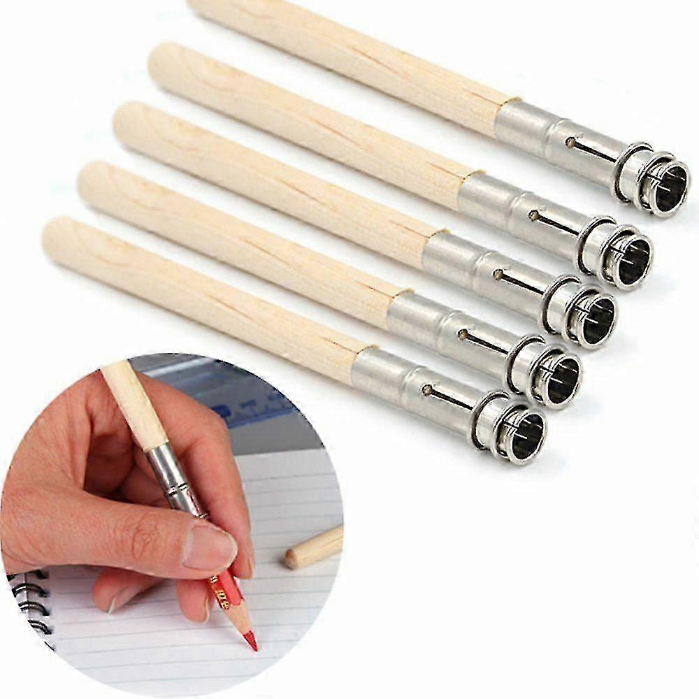 5pcs Pen Extender, Pencil Extension for Writing and Drawing
