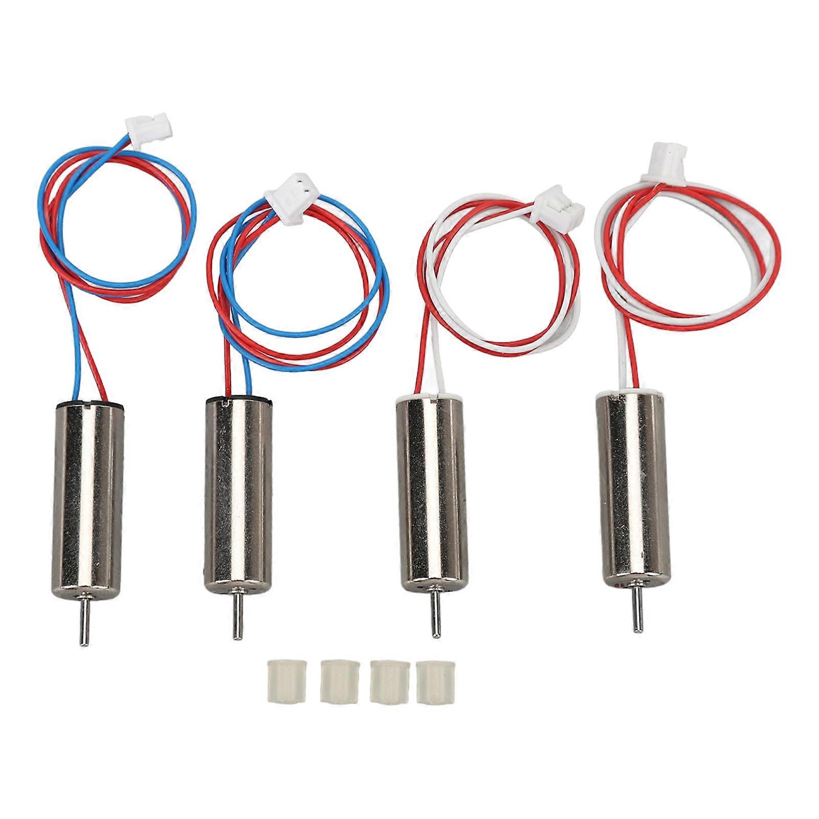 4pcs 720 Coreless Motors for RC Drones Quadcopters 7x20mm High Performance Lightweight Brushless Motors