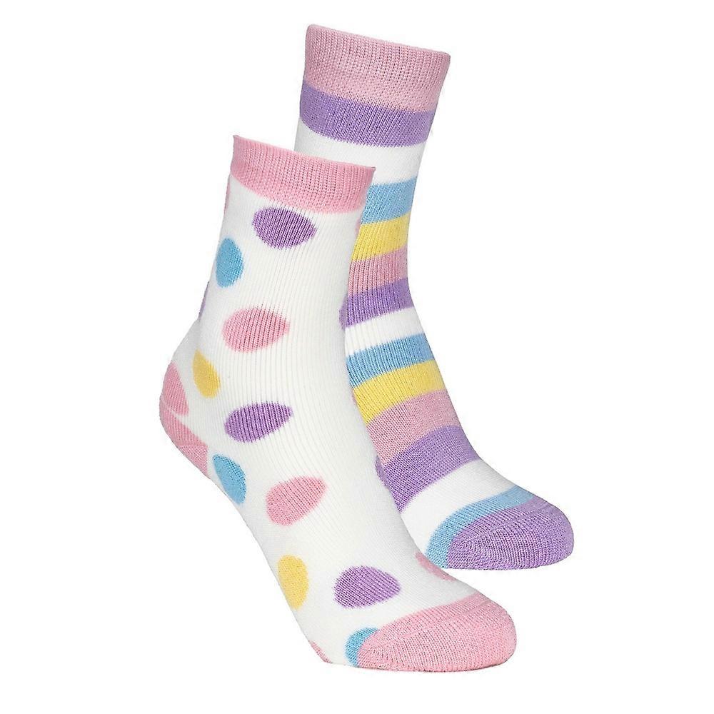 Trespass Childrens/Kids Frolic Boot Socks (Pack of 4)