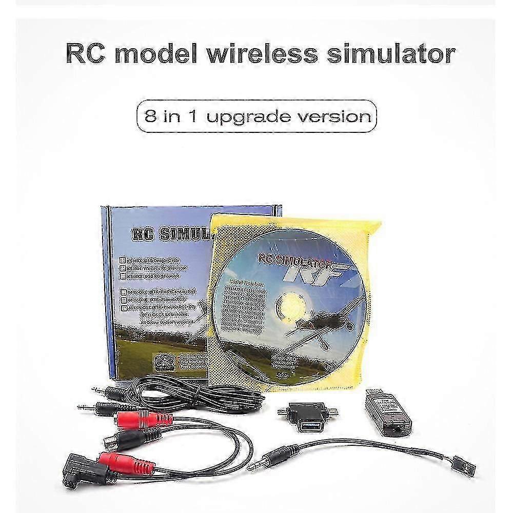 STARTRC 8-in-1 RC Flight Simulator Wireless Simulator for Flysky i6x FUTABA