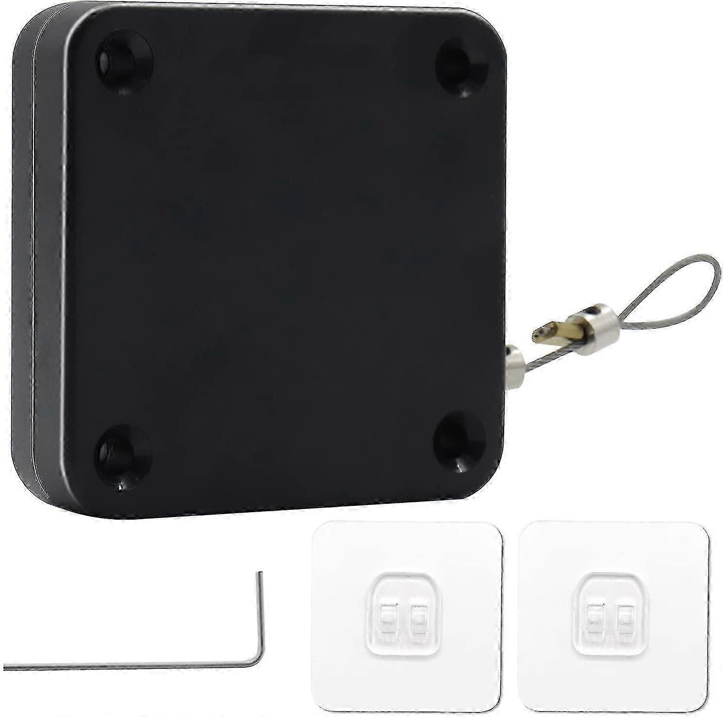 Punch-free Automatic Sensor Door Closer, Multifunctional Automatic Door Closer, Residential Commercial Auto Door Closer With Drawstring, Closer Door