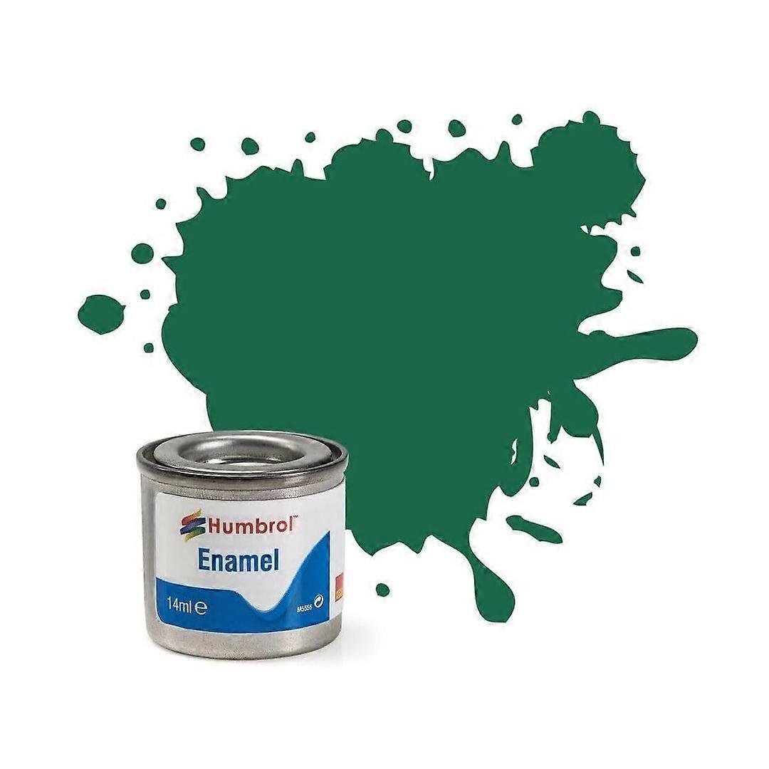 Humbrol Enamel Paint 14ml No 30 Dark Green Matt