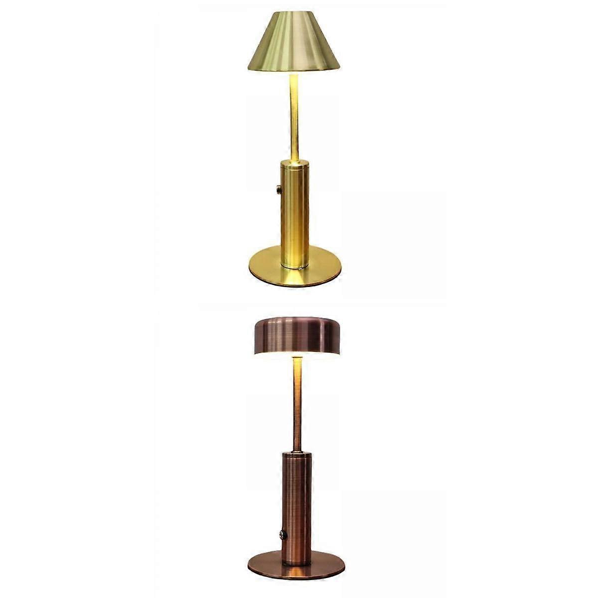 2pcs Dimmable Table Lamp Bar Decor Desk Bedside Restaurant