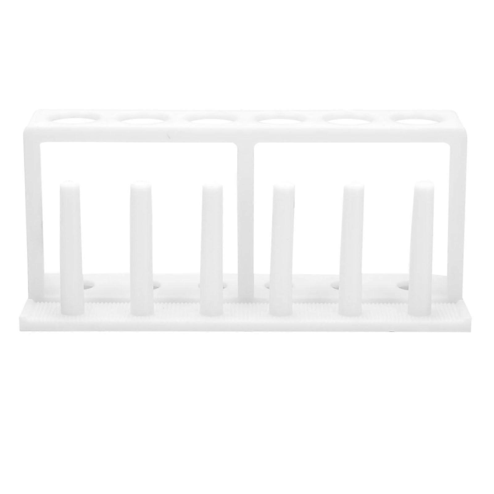High quality  Laboratory plastic test tube rack 6 holes 6 columns aperture 25mm