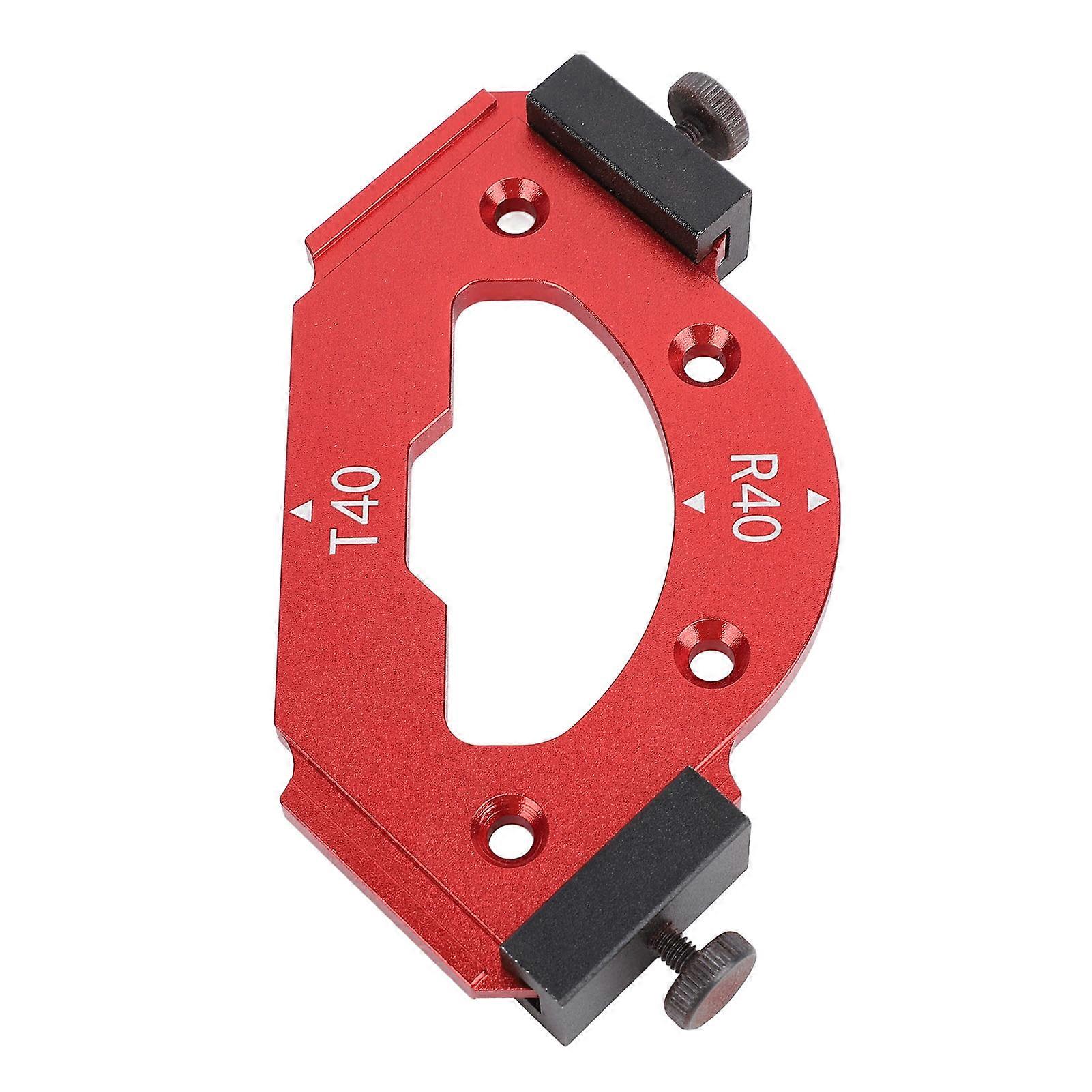 Radius Chamfer Template R40 T40 Rounded Corner Bevel Angle Trimming Cutting Jig for Woodworking Projects 