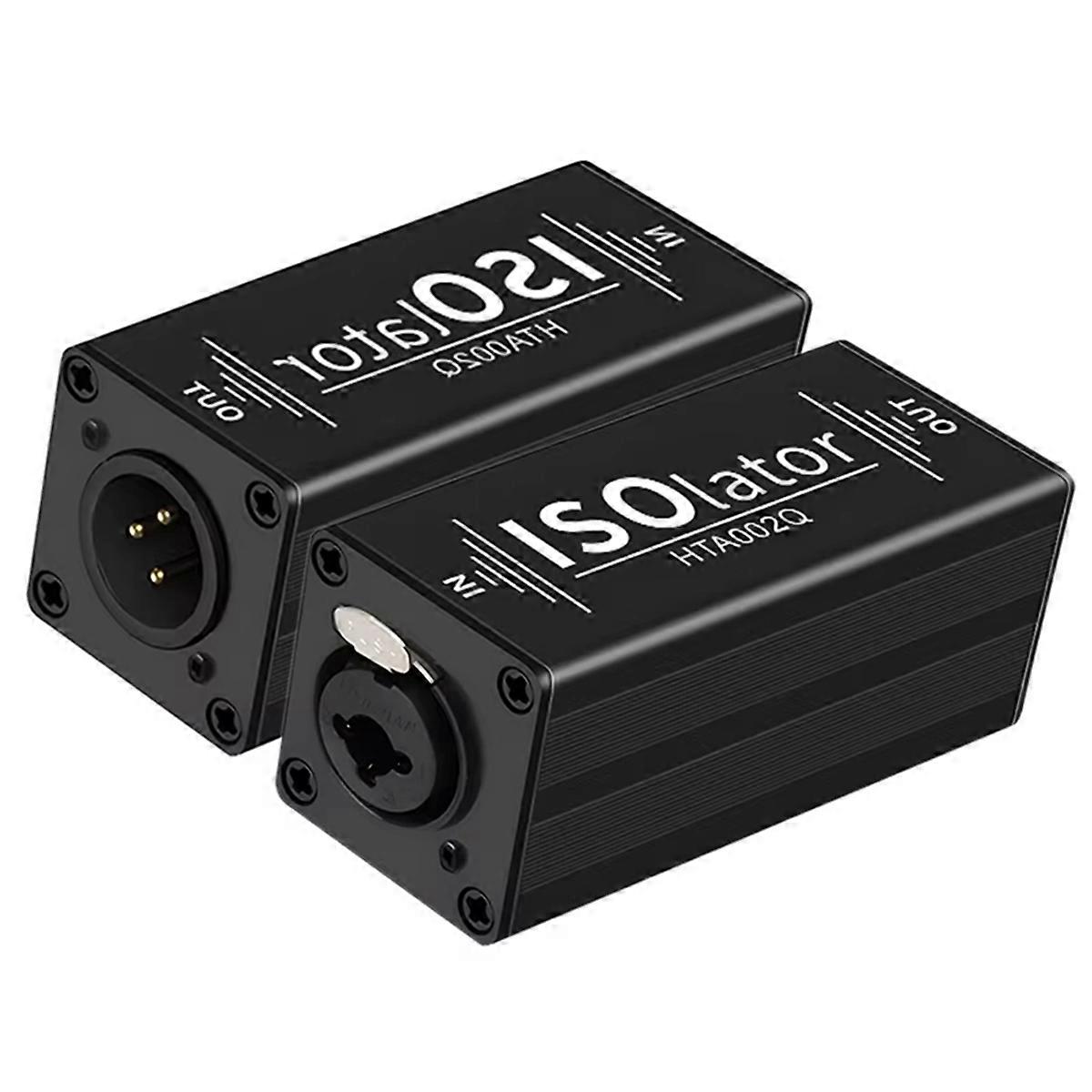 Audio Isolator 6.35 Audio Noise Filter Noise Suppressor Isolator Audio Signal Isolator for Eliminat