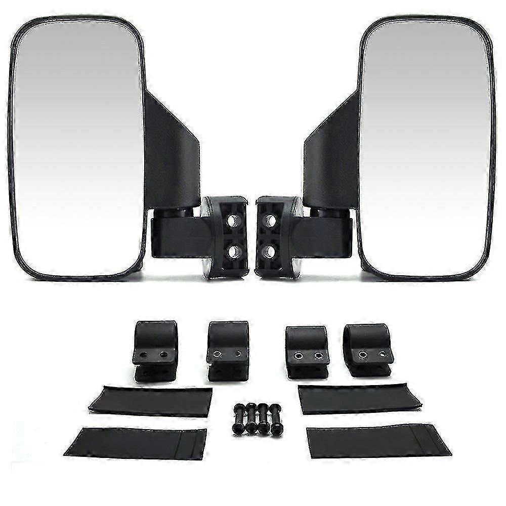 Utv-8 Side Mirrors Compatible With Polaris Rzr, Can Am, Yamaha Rhino, Honda Pioneer -CPVP