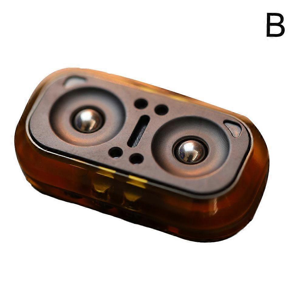 Yellow (B) $ Owl push card edc jelly push card to make some fun decompression toys office silent trendy play