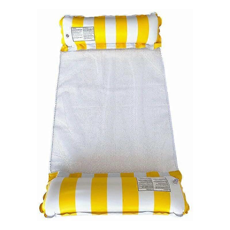 Bathing Hammock: Ultralight Water Hammock with Inflatable Head and Foot Sections (Air Cushion with Net)