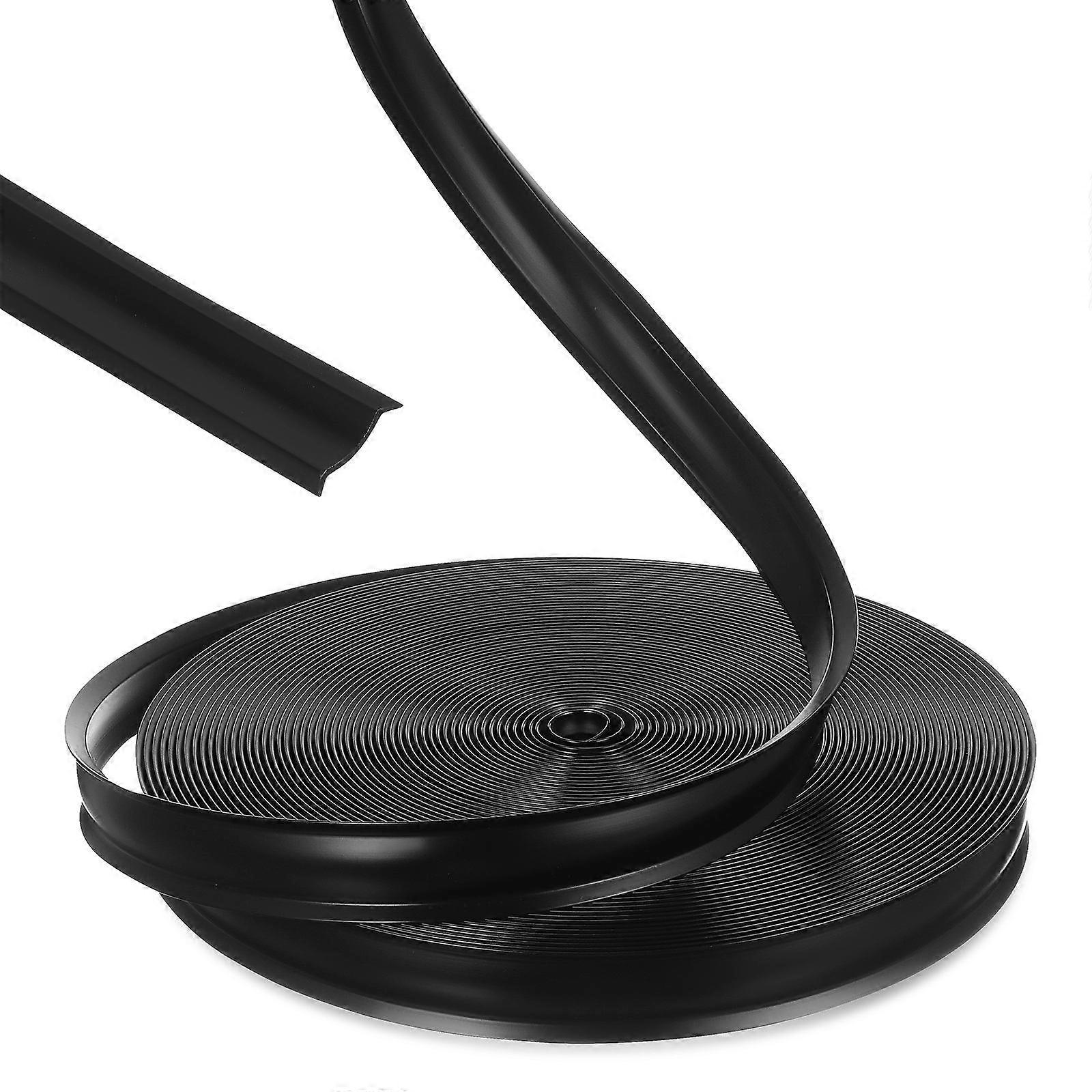 Durable RV Trim Molding Insert Sealing Strip for Trailer Camper – Weatherproof Rain Noise Protection with Clean Screw Covering